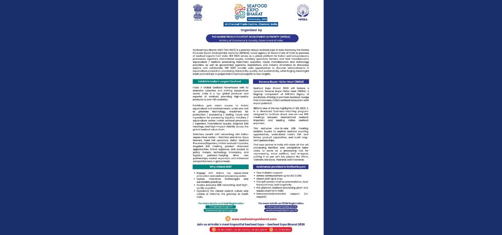 Seafood Expo Bharat 2026